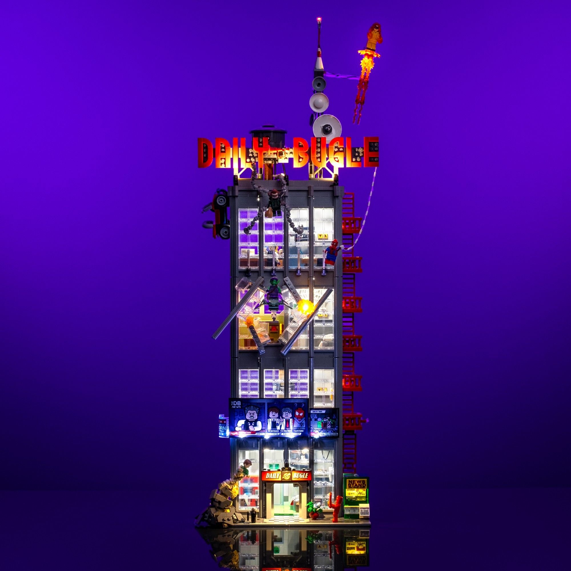 LMB 2.0 Light Kit for LEGO® Daily Bugle #76178 | Light My Bricks – CA