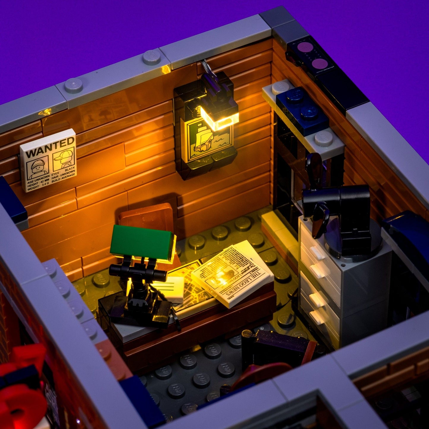 Light Kit for LEGO® Detective’s Office #10246