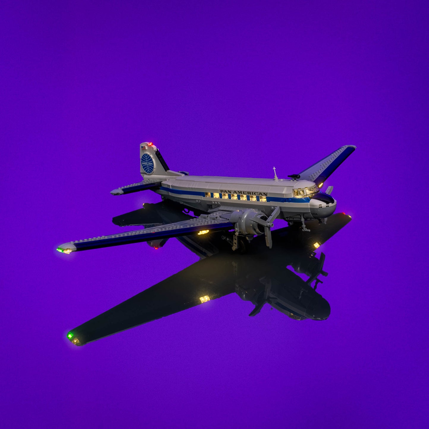 Light Kit for LEGO® Douglas™ DC-3™ PAN AM® Airliner #11378