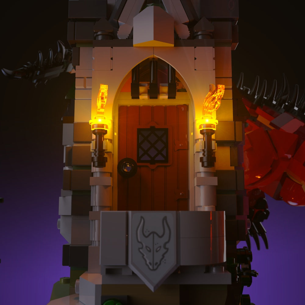 Light Kit for LEGO® Dungeons & Dragons: Red Dragon's Tale #21348