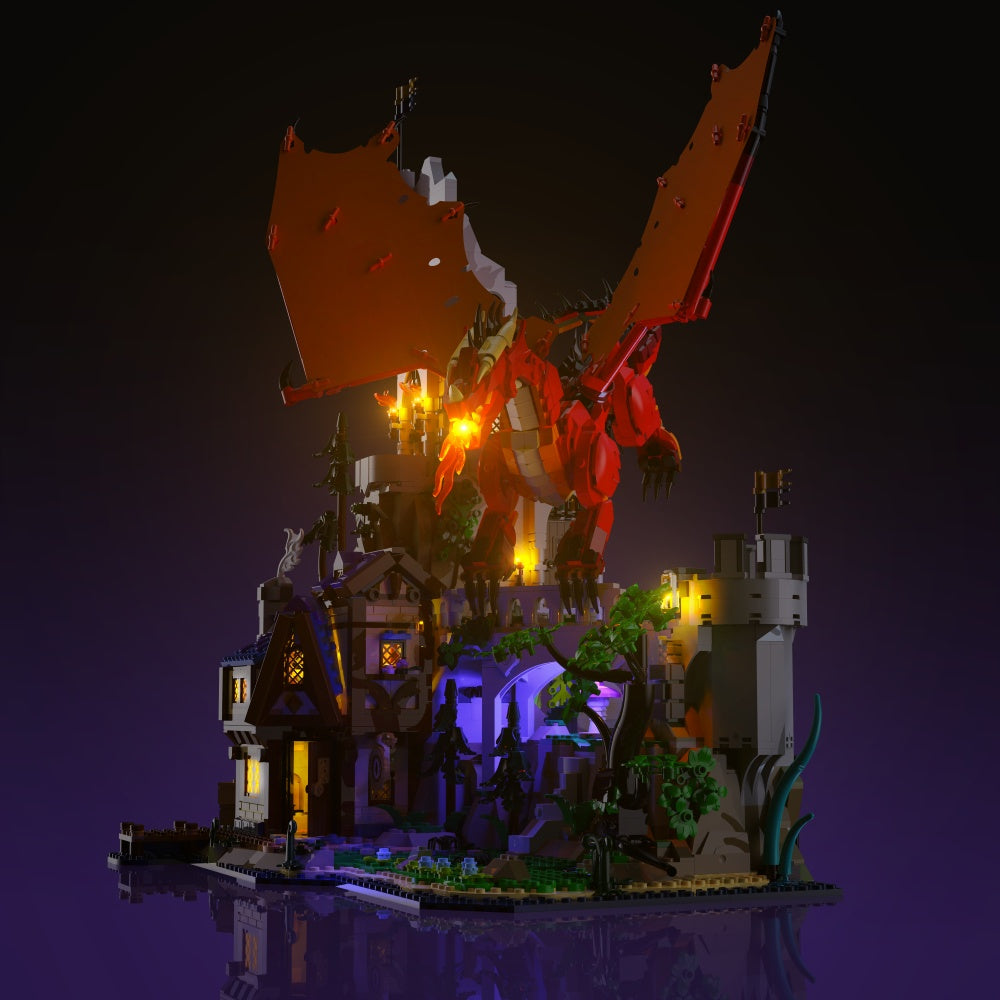 Light Kit for LEGO® Dungeons & Dragons: Red Dragon's Tale #21348