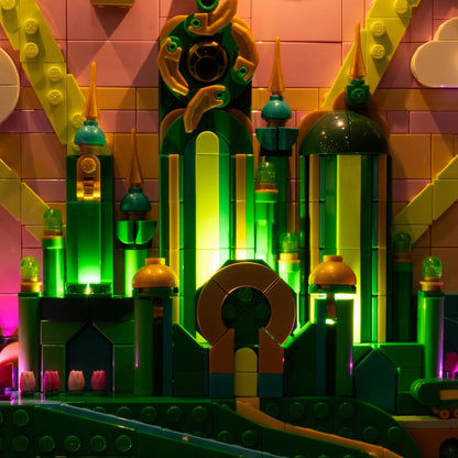 LEGO® Emerald City Wall Art #75685 DIY Light Bundle