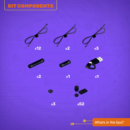 Light Kit for LEGO® Ferrari SF-24 F1 Car #42207