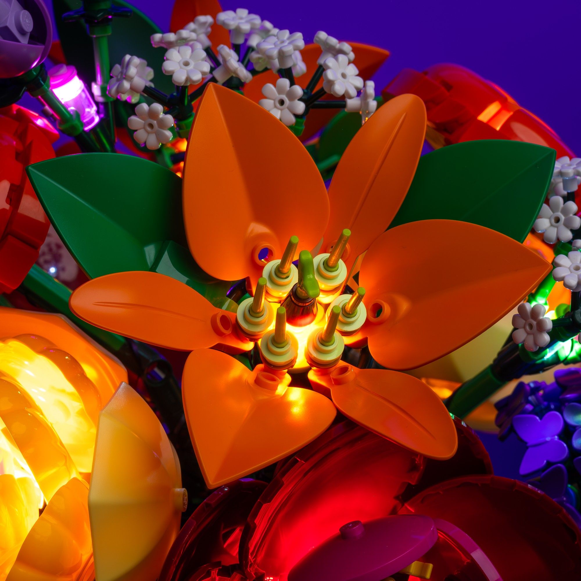 LMB 2.0 Light Kit for LEGO Flower Arrangement #10345 | Light My