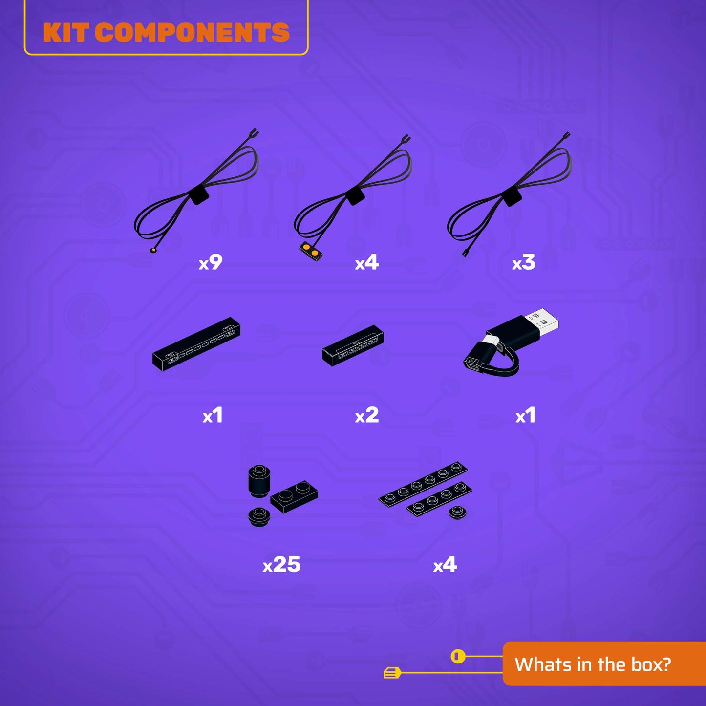 Light Kit for LEGO® Fountain Garden #10359