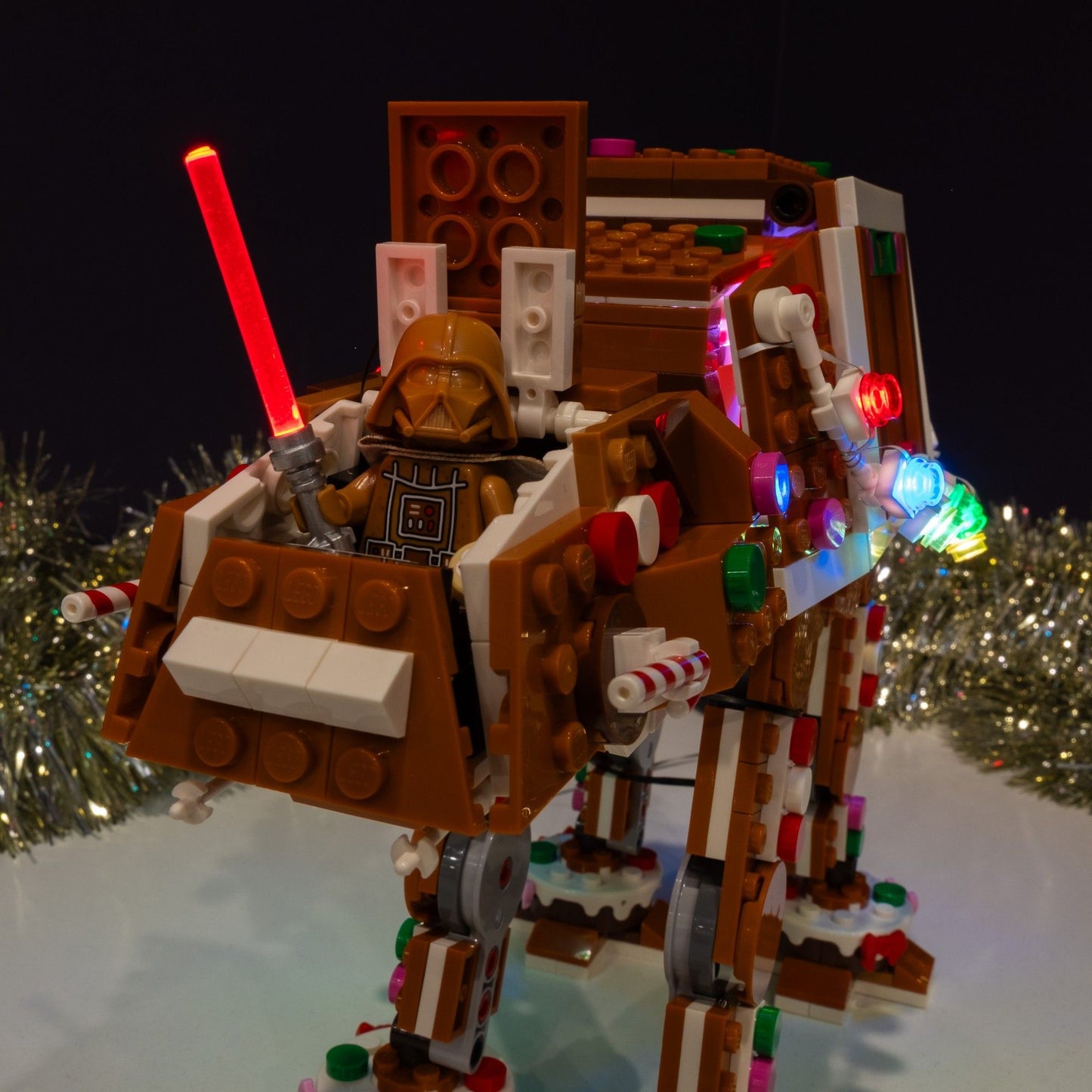 LEGO® Gingerbread AT-AT™ Walker #40806 DIY Light Bundle