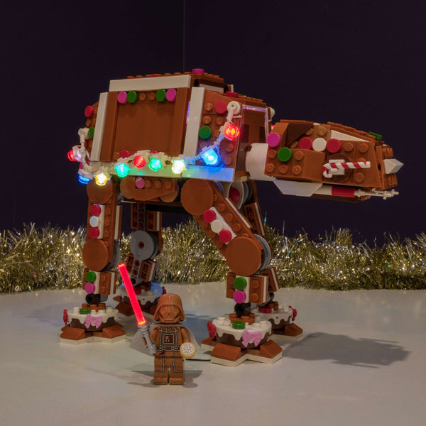 LEGO® Gingerbread AT-AT™ Walker #40806 DIY Light Bundle – CA