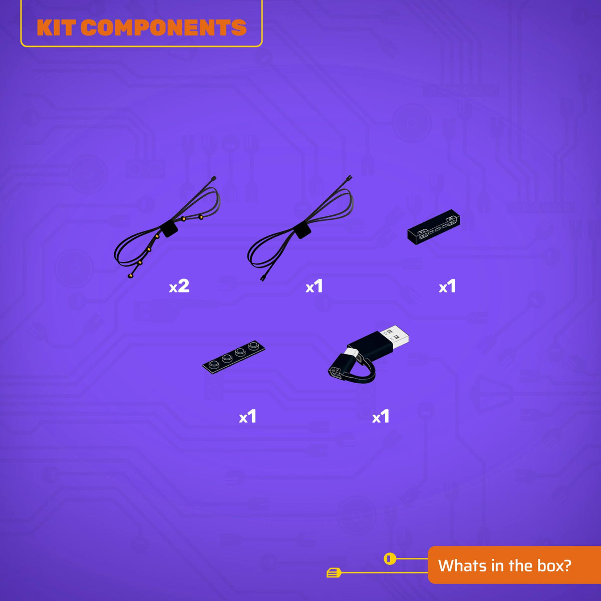 Light Kit for LEGO® Halloween Wreath #40825