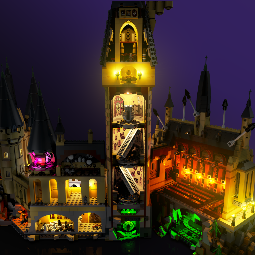 Light my bricks hogwarts castle sale