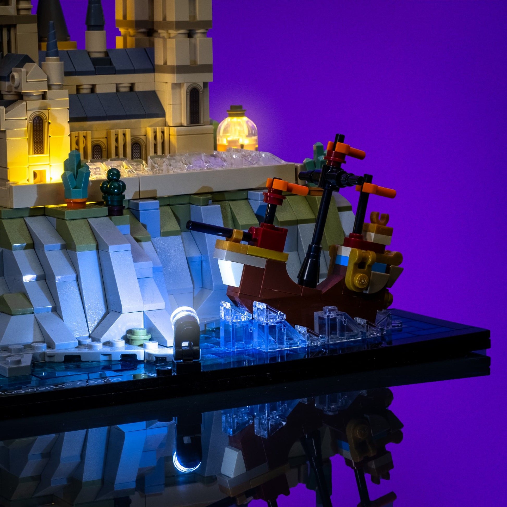 Kyglaring Kit di illuminazione a LED - Compatibile con il set di blocchi da costruzione Lego-76423 Harry Potter Hogwarts Express & Hogsmeade Station - Senza set di mattoncini(Versione classica Kyglaring Kit di illuminazione a LED - Compatibile con il set di blocchi da costruzione Lego-76423 Harry Potter Hogwarts Express & Hogsmeade Station - Senza set di mattoncini(Versione classica