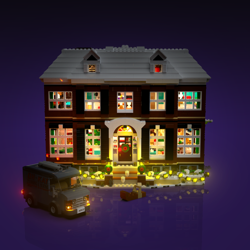 LMB 2.0 Light Kit for Home Alone 21330 LEGO Light Kit Light My Bricks