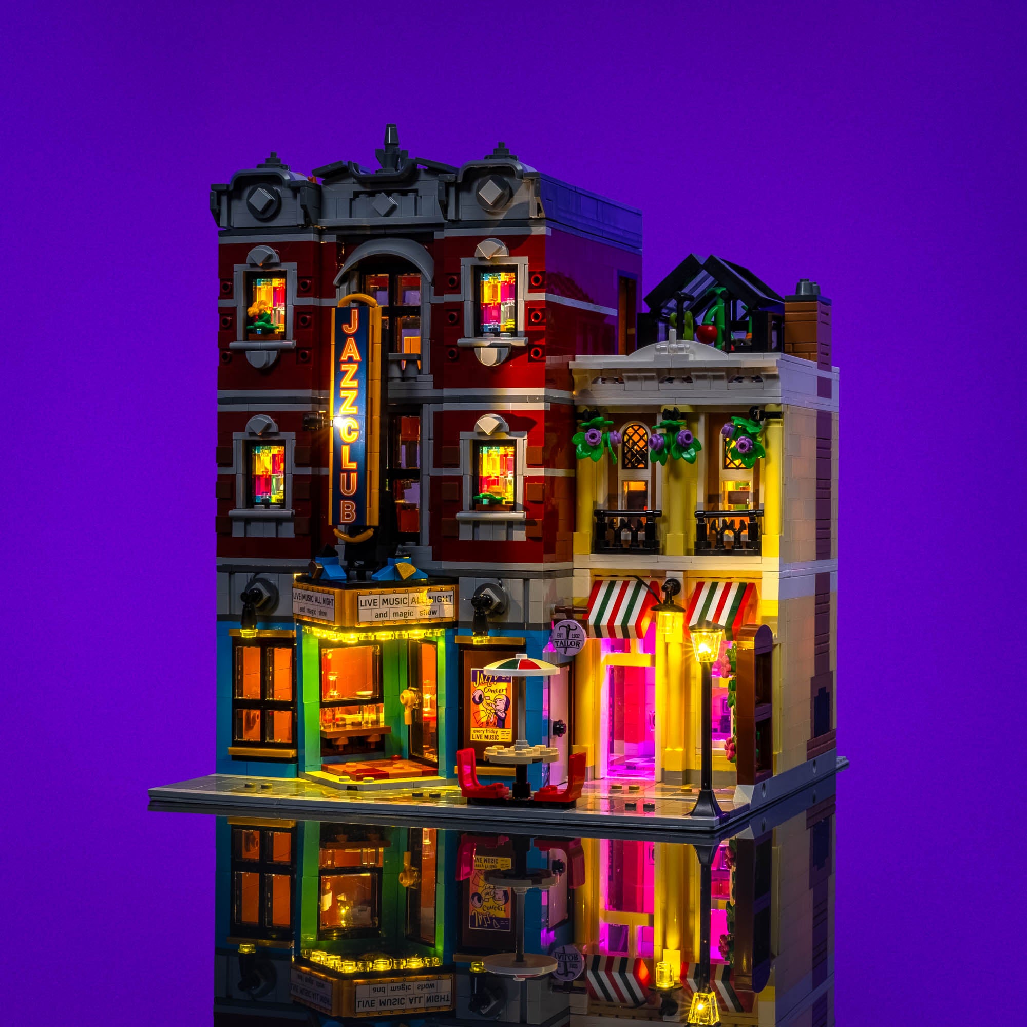 [新品セット]GALLIUM LLIC ION BLOCK LMB 2.0 Light Kit for LEGO Jazz Club #10312 | Light My Bricks – CA