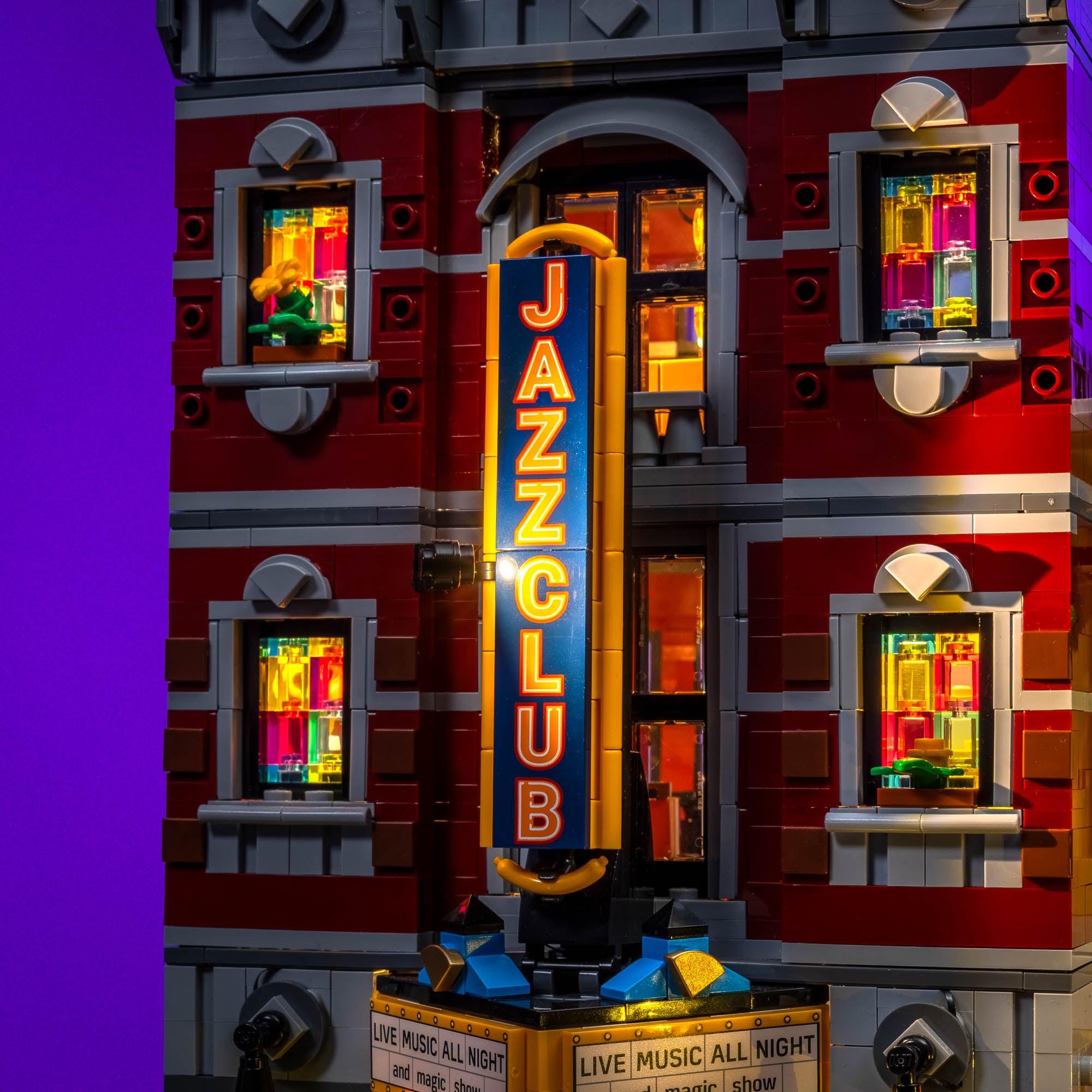 LMB 2.0 Light Kit for LEGO Jazz Club #10312 | Light My Bricks – CA