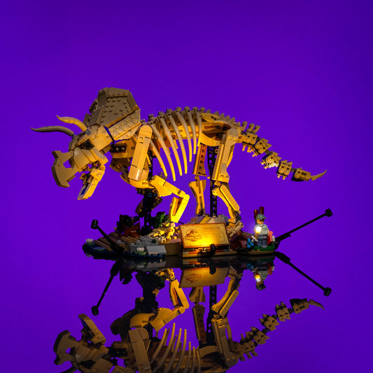 Light Kit for LEGO® Jurassic World Dinosaur Fossils: Triceratops #77985