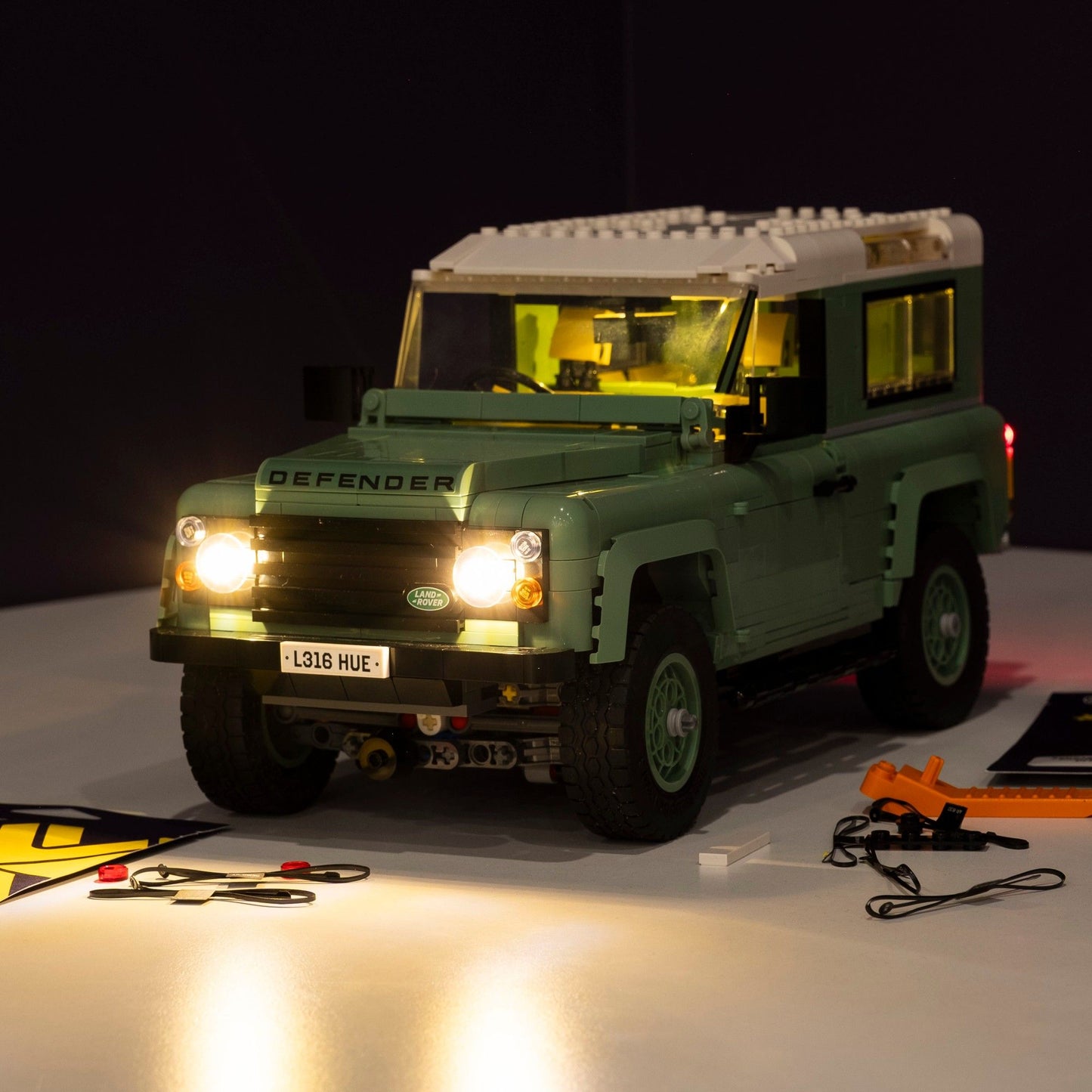 LEGO® Land Rover Classic Defender 90 #10317 DIY Light Bundle