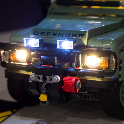 LEGO® Land Rover Classic Defender 90 #10317 DIY Light Bundle