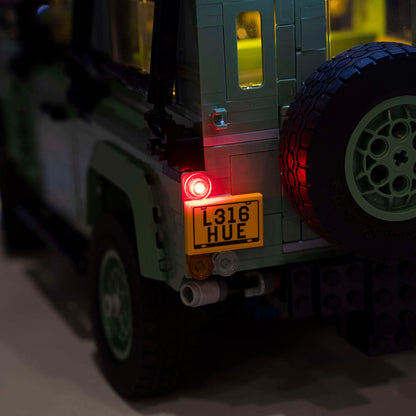 LEGO® Land Rover Classic Defender 90 #10317 DIY Light Bundle