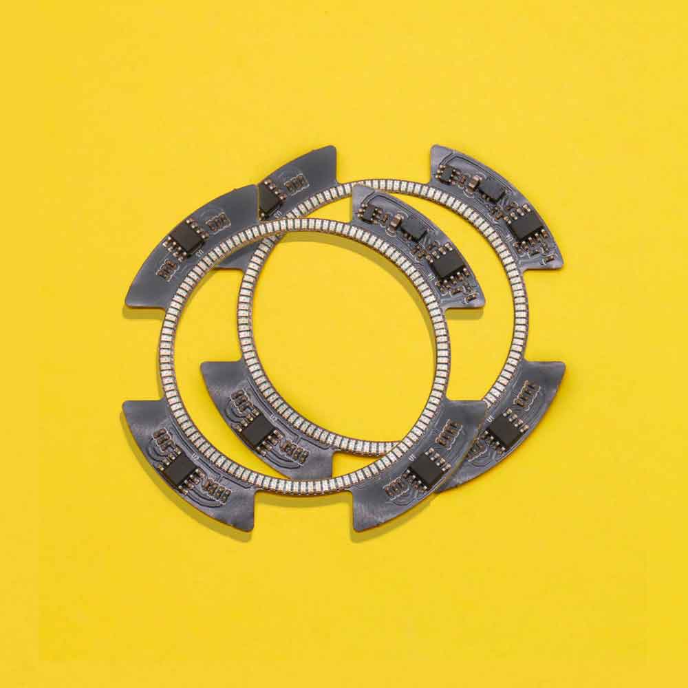 Light Ring Rotating 8x8 - Orange (2 pack)