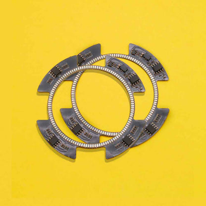 Light Ring Rotating 8x8 - Orange (2 pack)