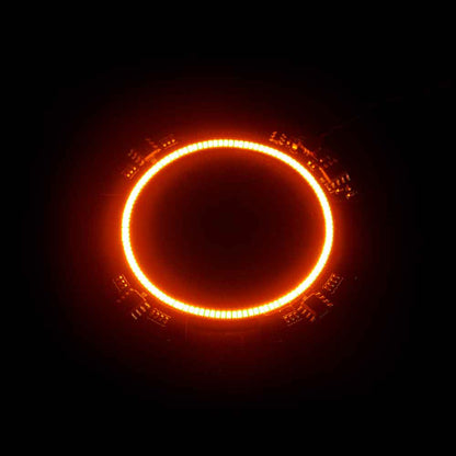 Light Ring Rotating 8x8 - Orange (2 pack)