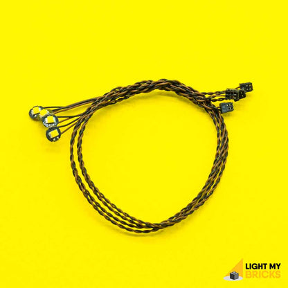 Bit Lights (Flashing White) 30cm - (4 pack)