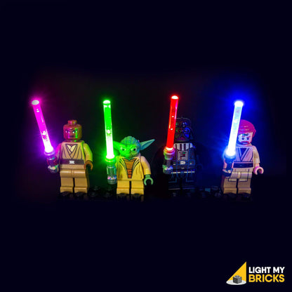 LED LEGO Star Wars Lightsaber Light - Purple/Dark Pink