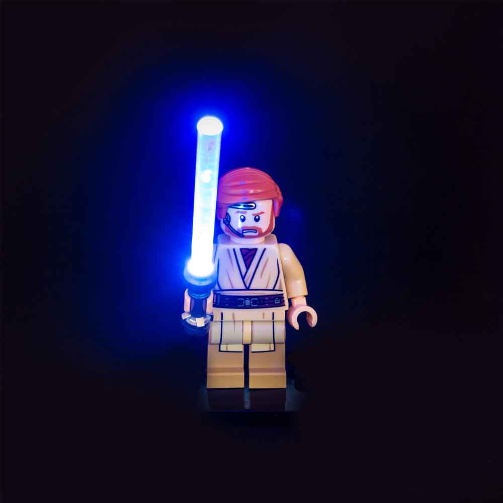 Free LED LEGO Star Wars Lightsaber 5cm Light - Blue