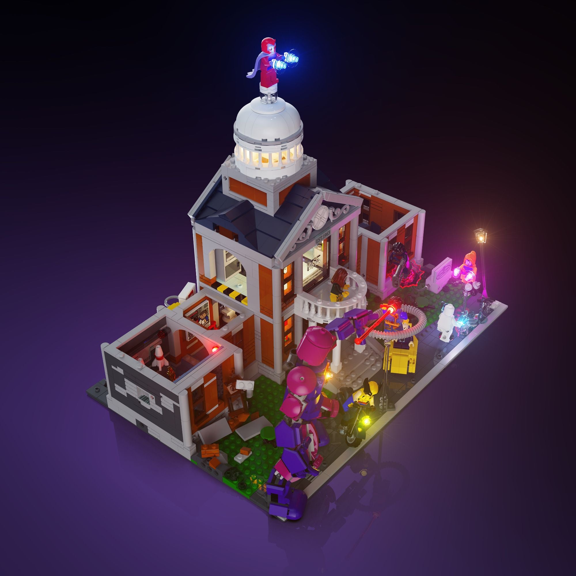 LMB 2.0 Light Kit for LEGO Marvel X-Men: The Mansion #76294 – CA