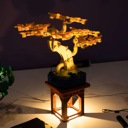 LEGO® Botanicals Mini Bonsai Trees #10373 DIY Light Bundle