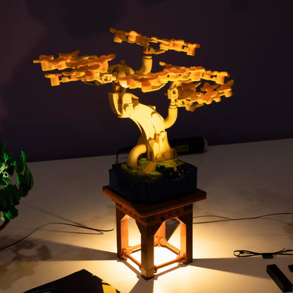 LEGO® Botanicals Mini Bonsai Trees #10373 DIY Light Bundle