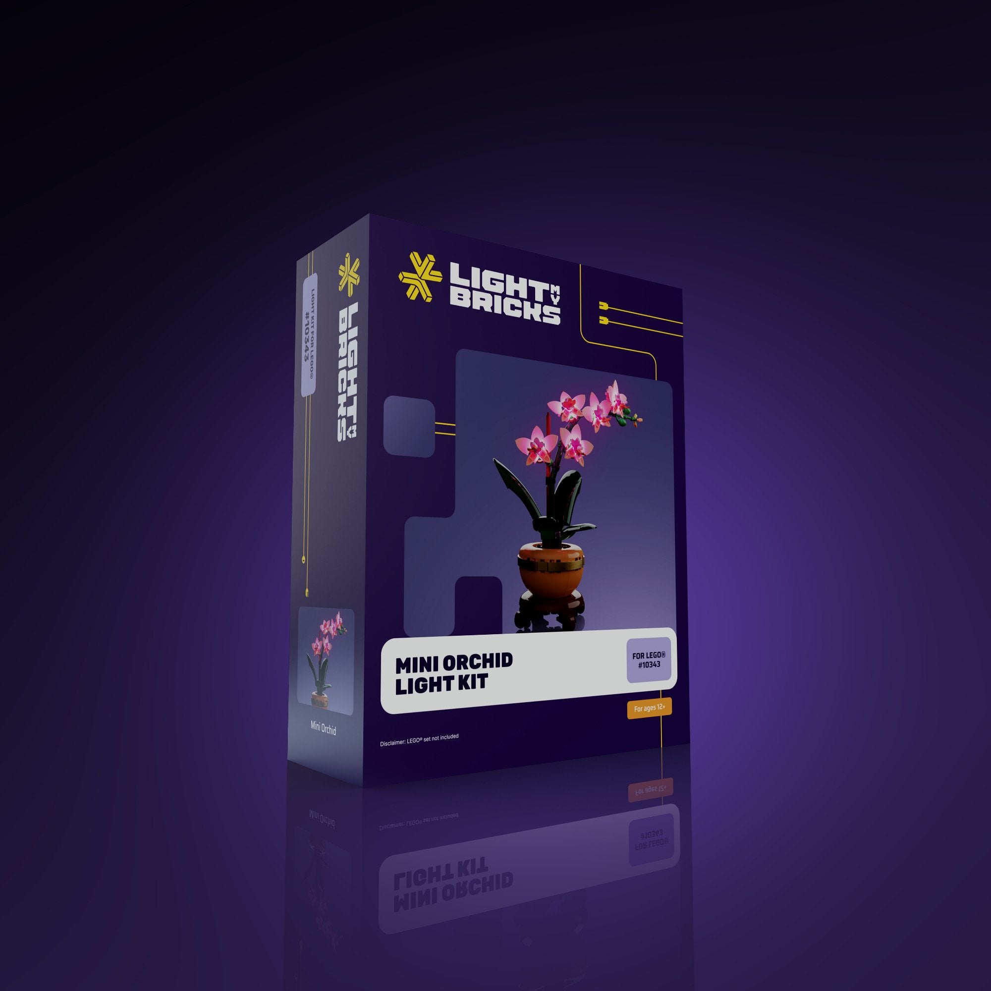 LMB 2.0 Light Kit for LEGO Mini Orchid #10343 | Light My Bricks – CA
