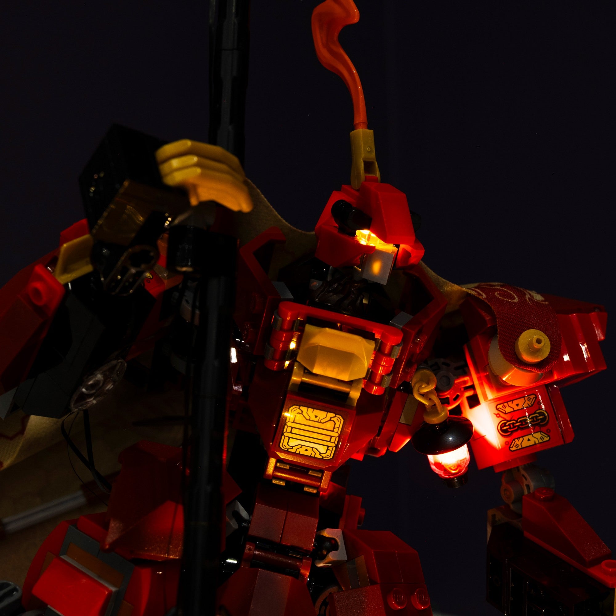 LEGO® NINJAGO The Fire Knight Mech #71846 DIY Light Bundle – CA