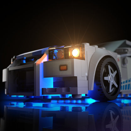 Light Kit for LEGO® Speed Champions 2 Fast 2 Furious Nissan Skyline GT-R (R34) #76917