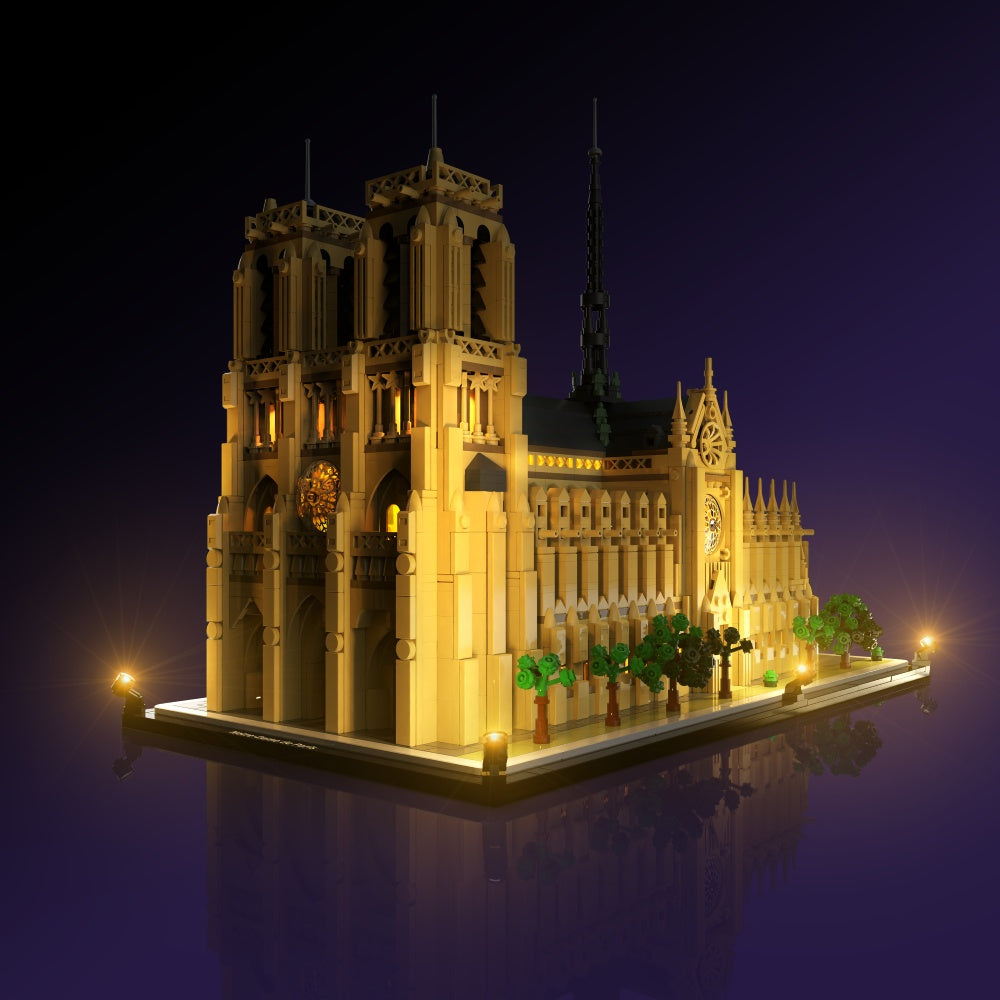 LMB 2.0 Light Kit for LEGO Notre-Dame de Paris #21061 | Light My