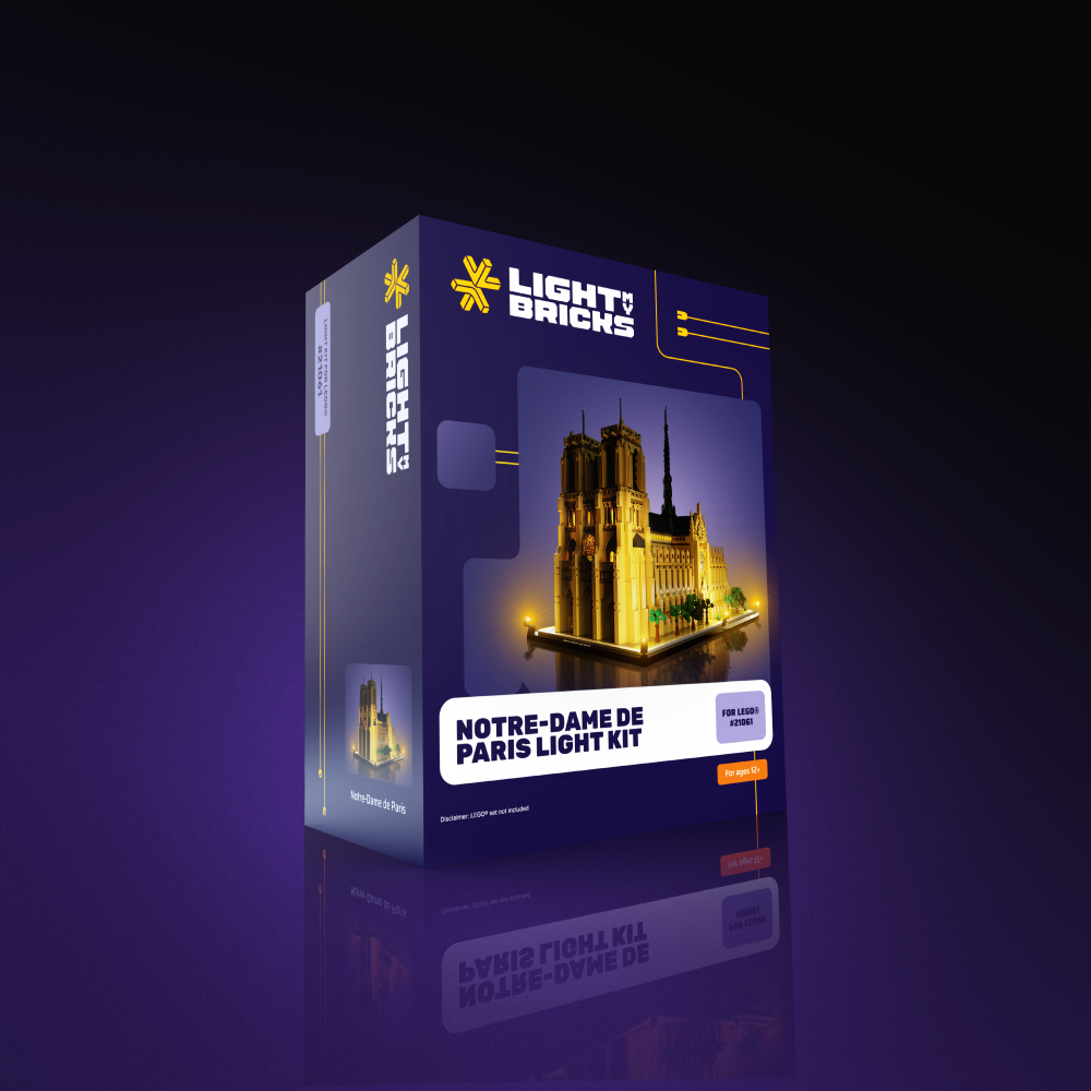 LMB 2.0 Light Kit for LEGO Notre-Dame de Paris #21061