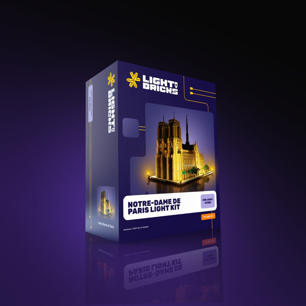 Light Kit for LEGO® Notre-Dame de Paris #21061