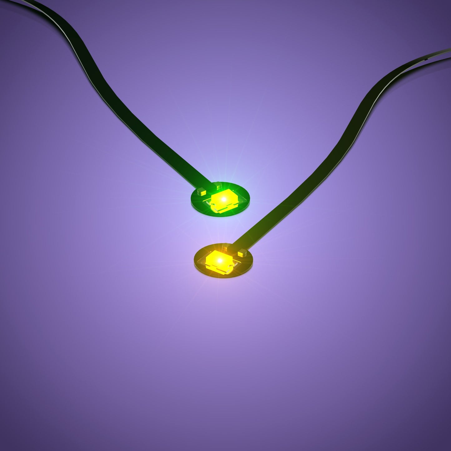 Astro Light Regular - Green to Orange 15cm (2 Pack)