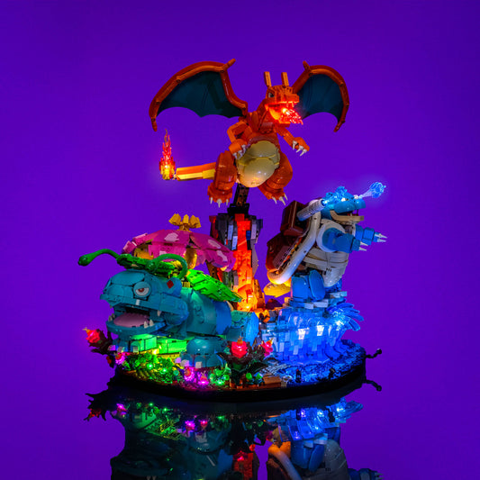 Light Kit for LEGO® Pokémon™ Venusaur, Charizard and Blastoise #72153