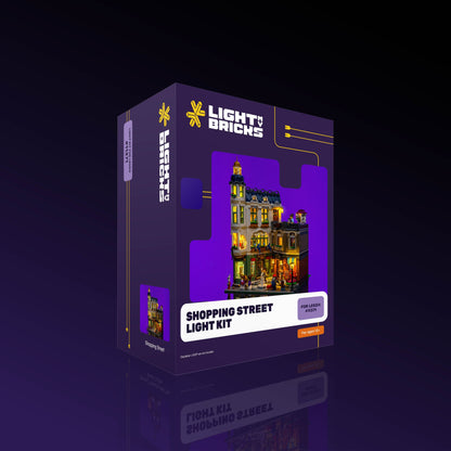Light Kit for LEGO® Shopping Street #11371