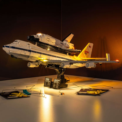 Add On - LEGO® Shuttle Carrier Aircraft #10360 DIY Light Bundle
