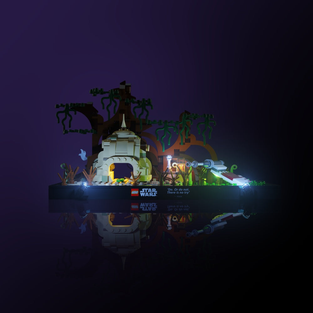 Light Kit for LEGO® Star Wars Dagobah Jedi Training Diorama #75330