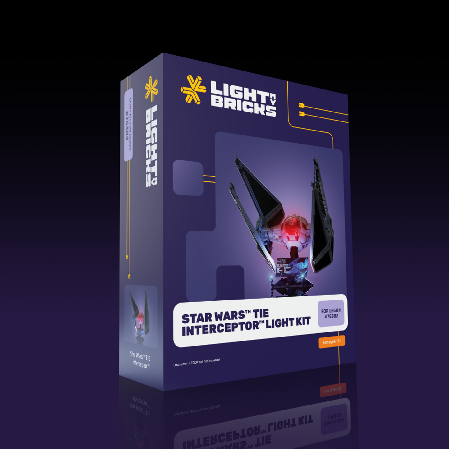 Light Kit For LEGO® Star Wars TIE Interceptor #75382