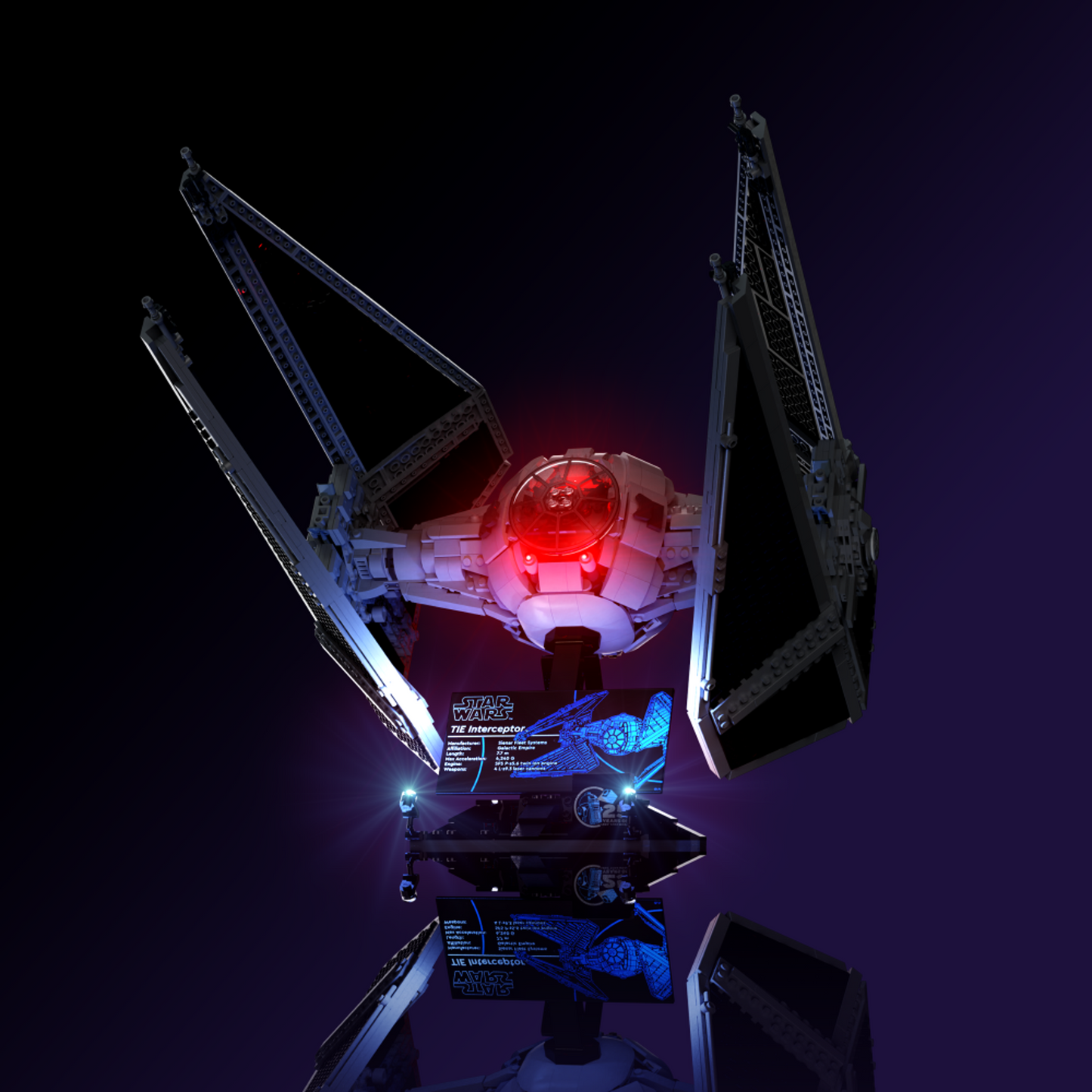 Light Kit For LEGO® Star Wars TIE Interceptor #75382