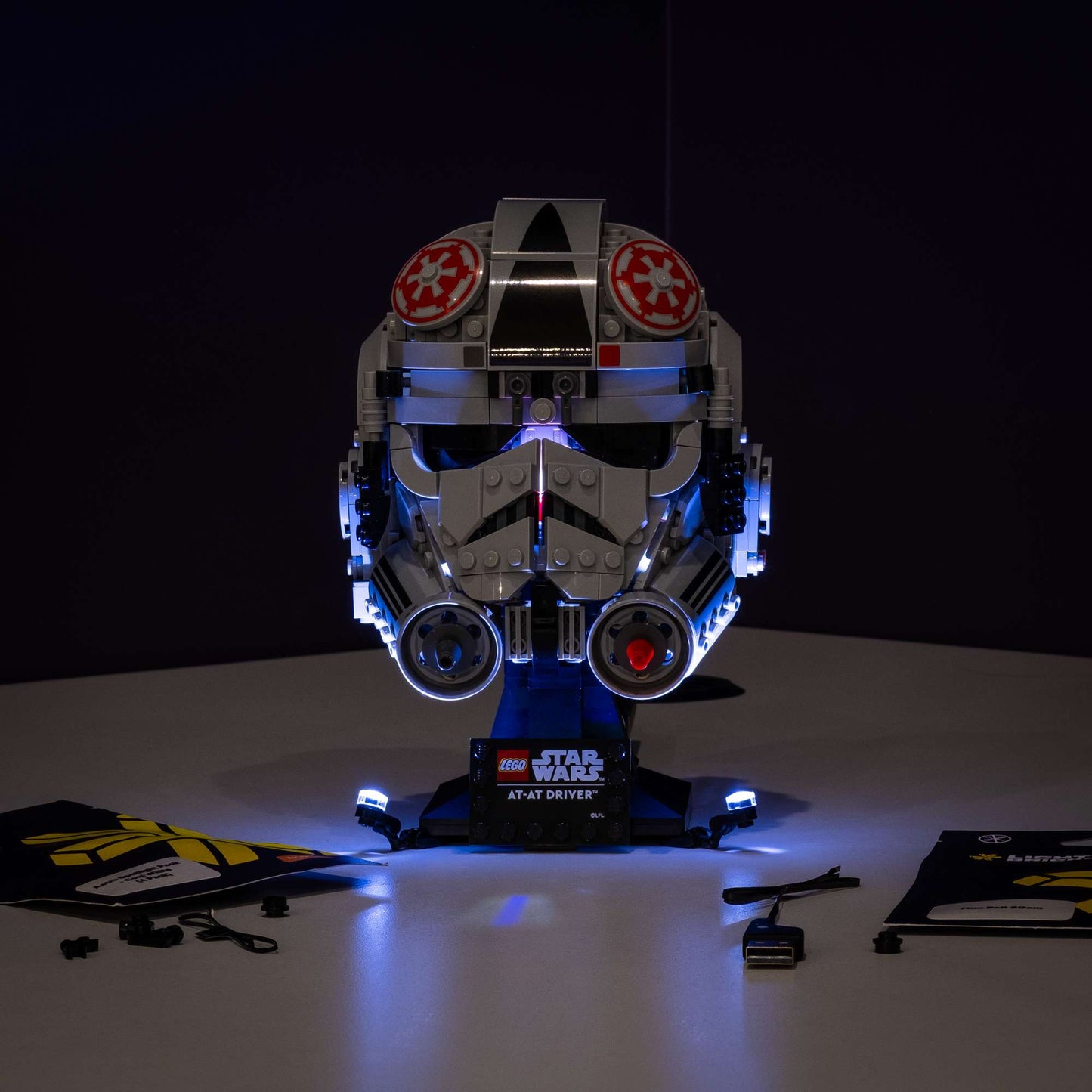 LEGO® AT-AT Driver Helmet™ #75429 DIY Light Bundle