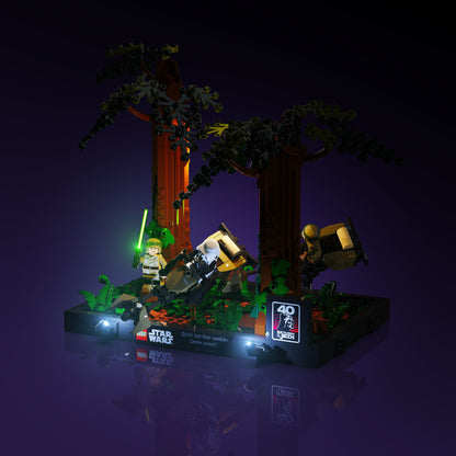 Light Kit for LEGO® Star Wars Endor Speeder Chase Diorama #75353
