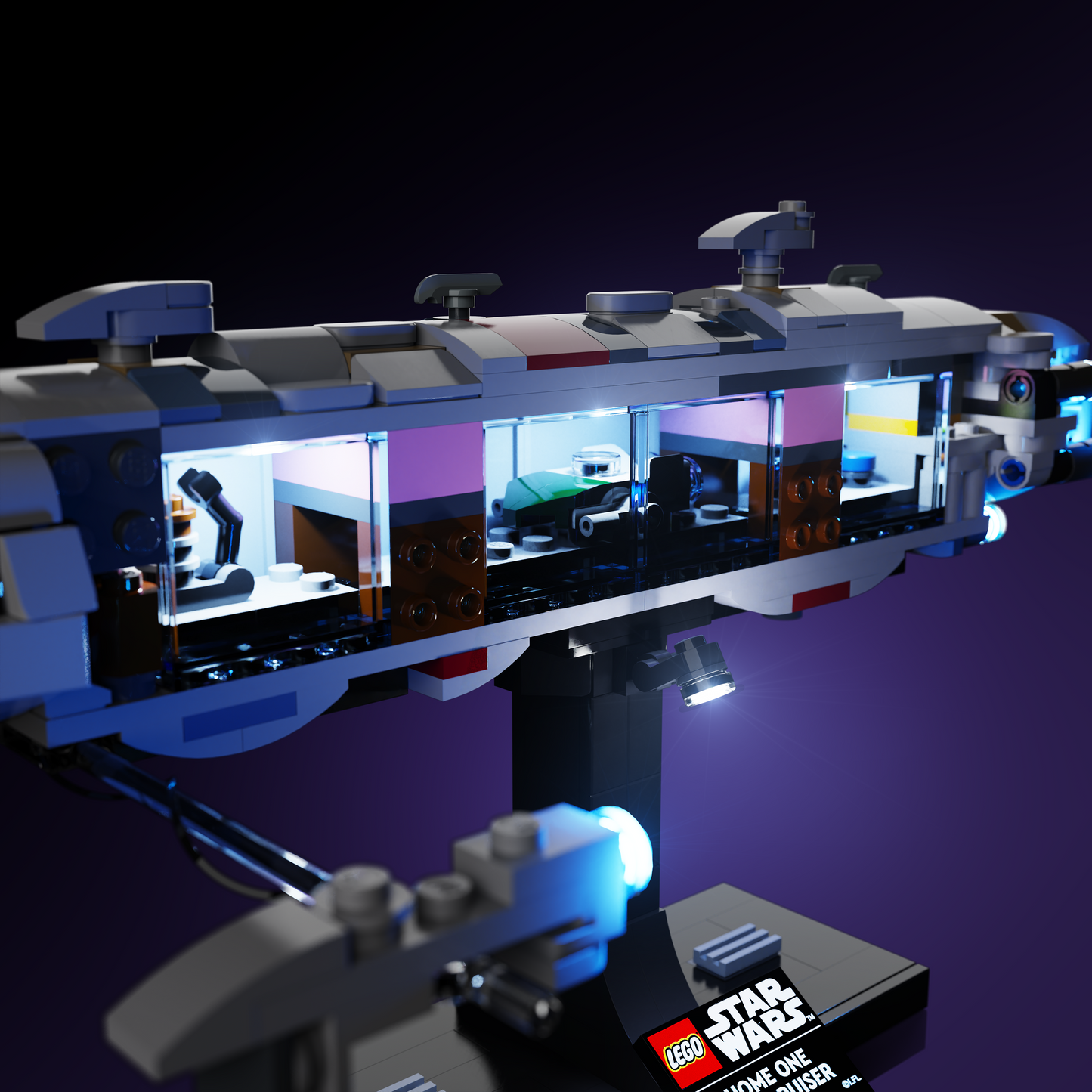 LMB 2.0 Light Kit for LEGO® Star Wars Home One Starcruiser #75405