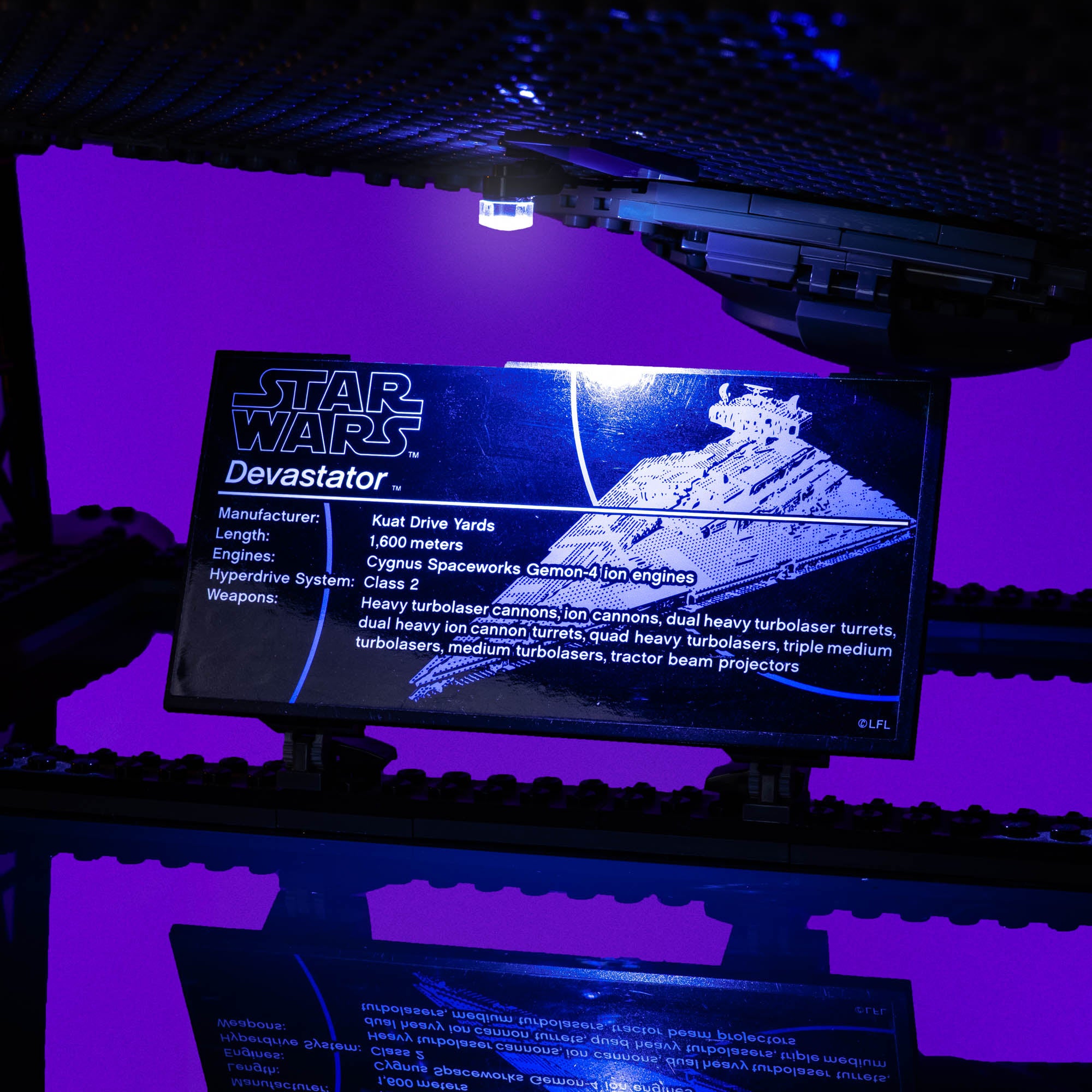 LMB 2.0 Light Kit for LEGO® Star Wars™ Imperial Star Destroyer