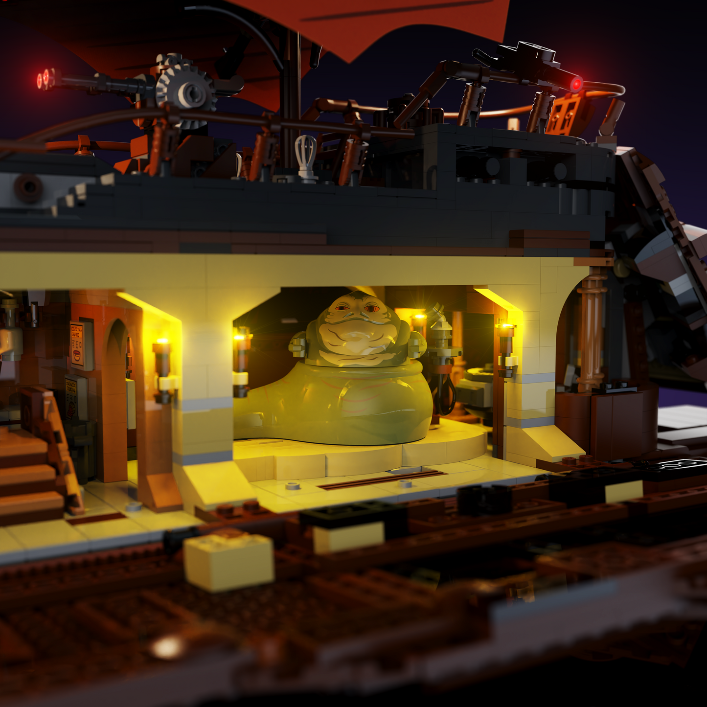 LMB 2.0 Light Kit for LEGO® Jabba's Sail Barge #75397