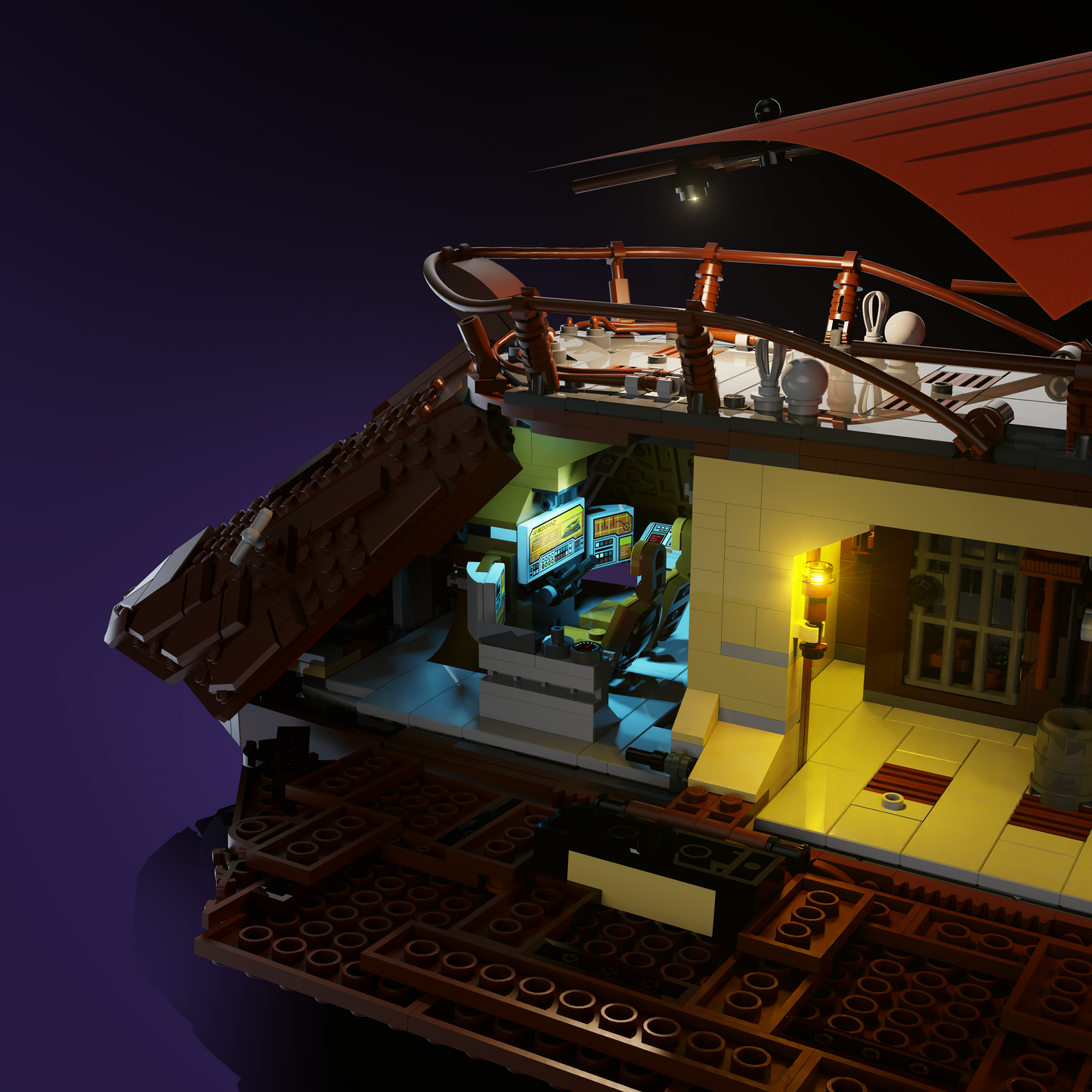 LMB 2.0 Light Kit for LEGO® Jabba's Sail Barge #75397