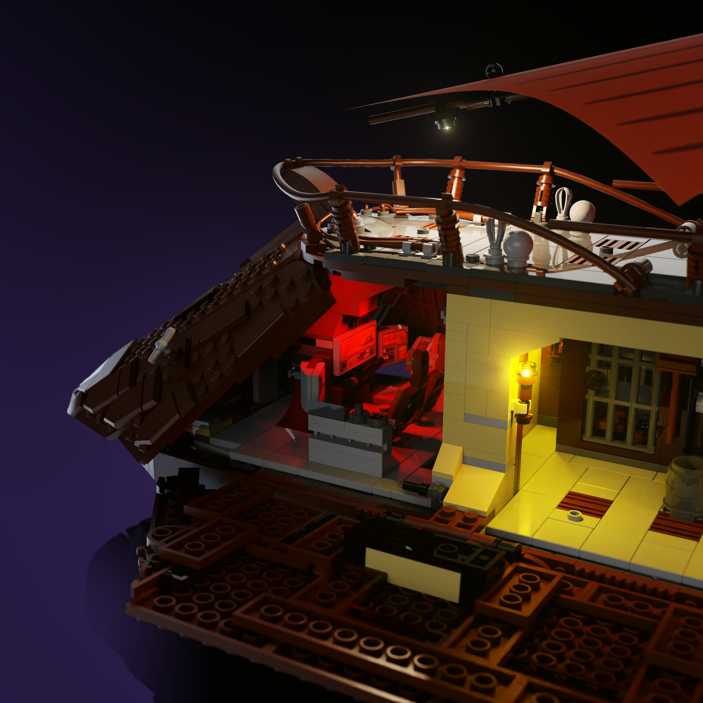 LMB 2.0 Light Kit for LEGO® Jabba's Sail Barge #75397